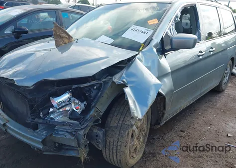 2006 Honda Odyssey Ex-L z USA, uszkodzony, nr VIN 5FNRL38616B010832